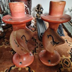 Authentic Soap Stone Candle Holders From Kenya 