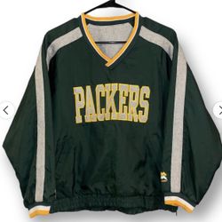 Vintage Green Bay Packers Windbreaker
