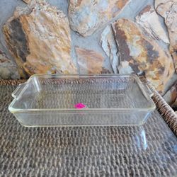 Pyrex Clear Glass Baking Dish  - 10 X 6 Inches