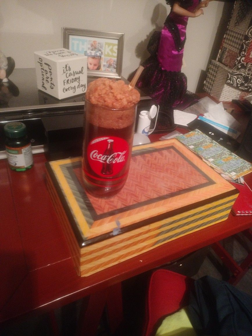 1999 Vintage Coca-Cola Candle In Glass