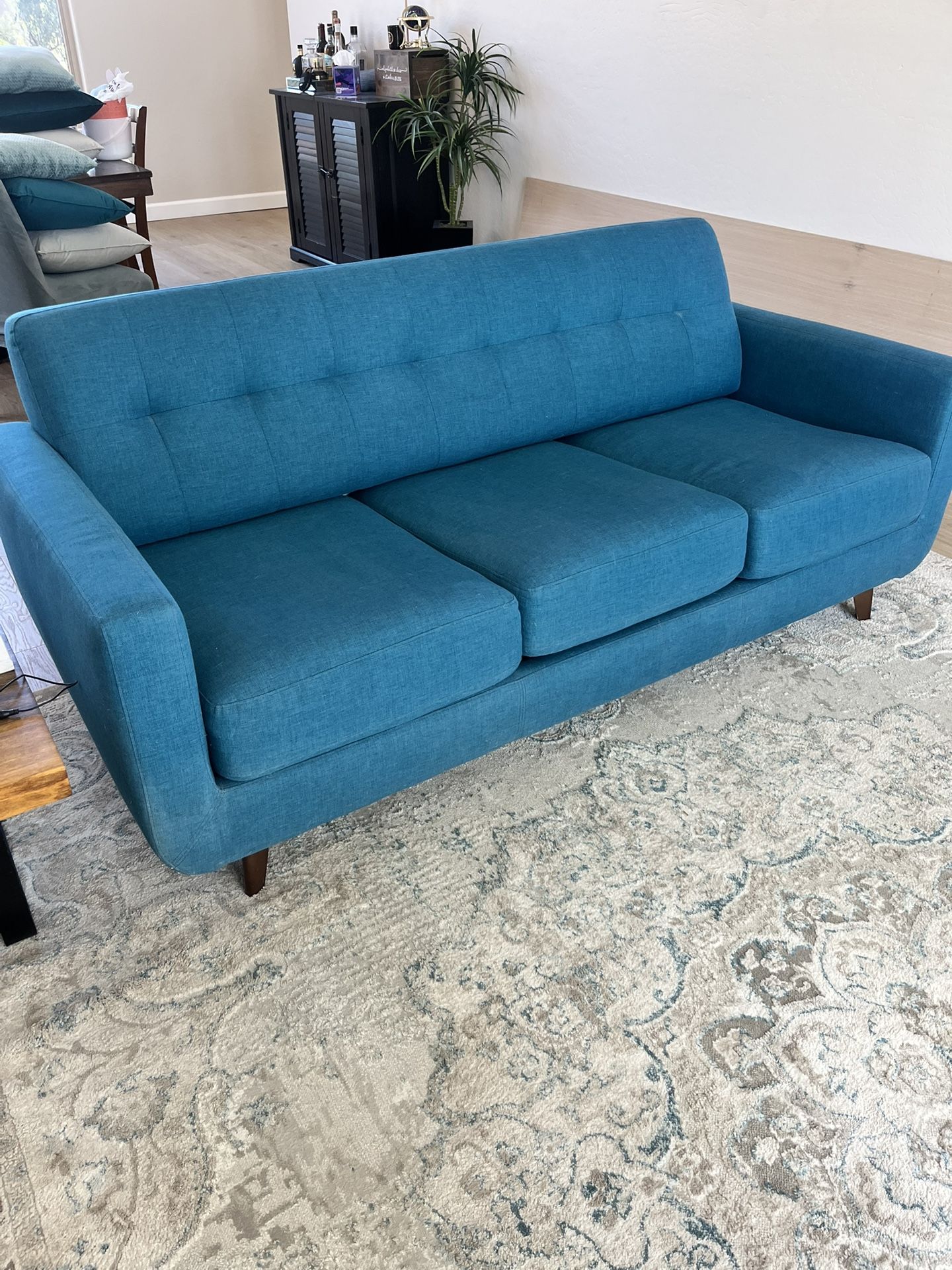 Teal Sleeper Sofa