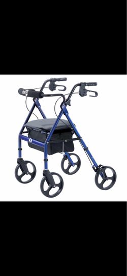 Hugo 4-Wheel Rollator Walker