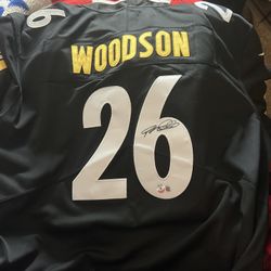 Rod Woodson Signed And Certified Nike Jersey