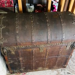 Antique Steamer Trunk – Estate Sale Find – $300 OBO