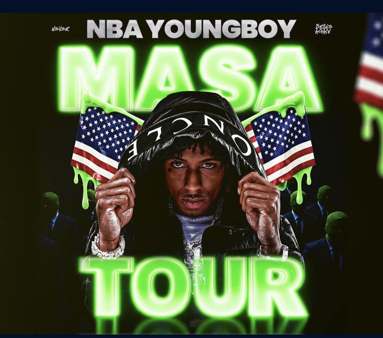 1 NBA youngboy ticket 9/06/25 Toyota Center