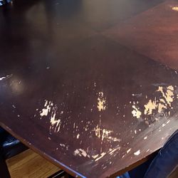 Brown Dining Room Table With 4 Chairs For Sale!!!