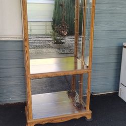 Glass Curio Cabinet 
