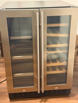 Dual Zone Wine and Beverage Cooler