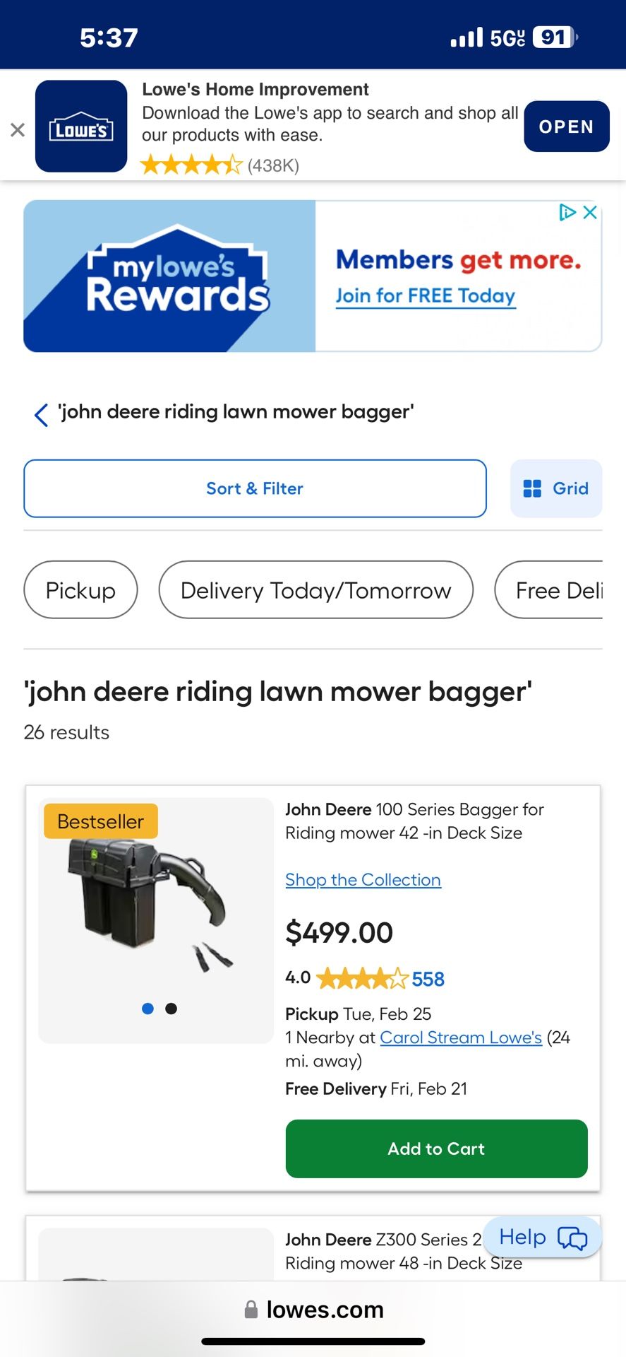 John Deere Tractor Both For $3100 Or $3000
