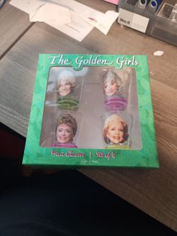 Golden Girls Shot Glass Set