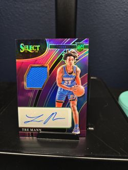 Tre mann rookie autograph patch /99