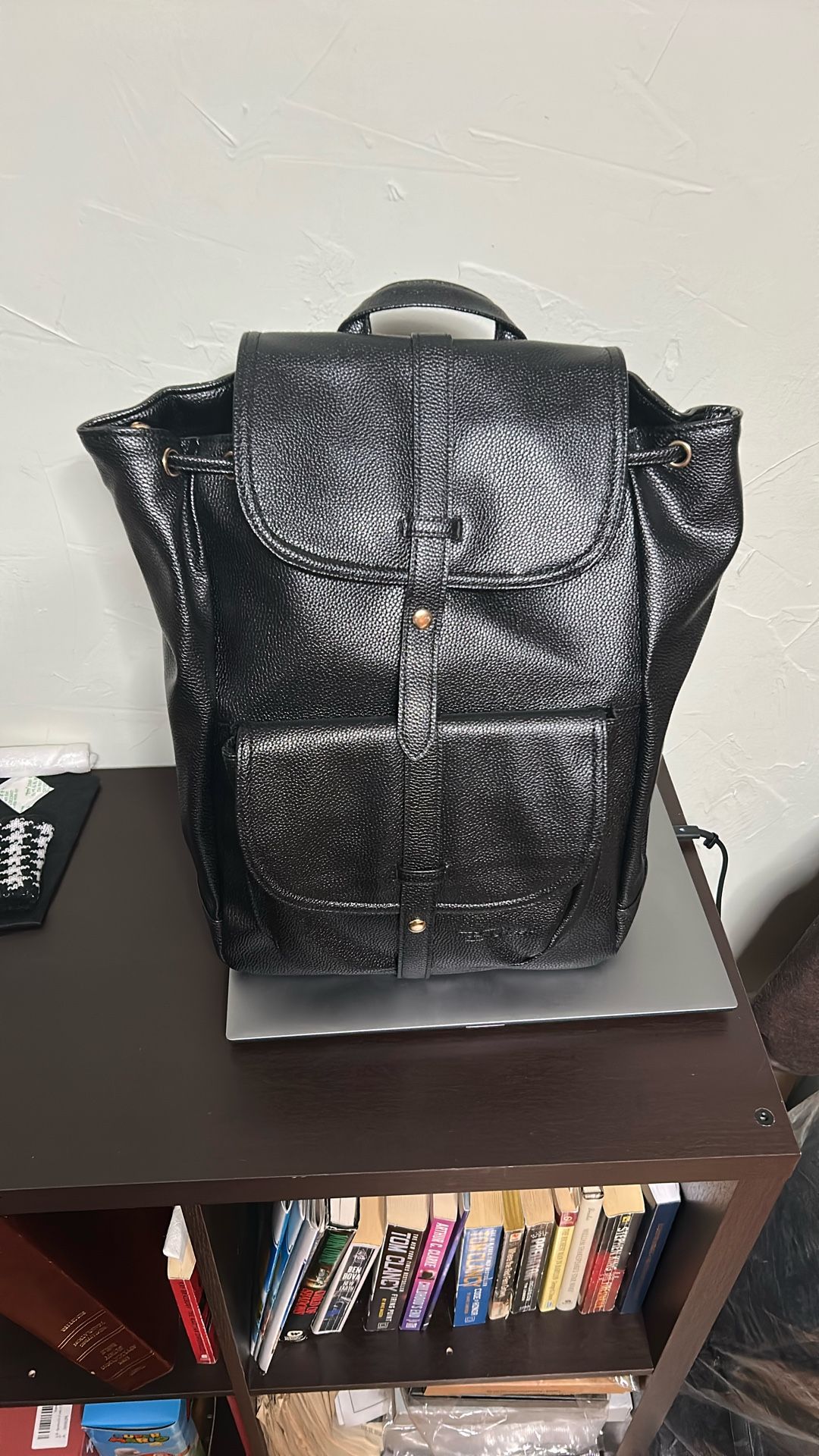 Bella Russo Black Backpack