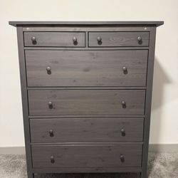 IKEA HEMNES Solid Wood 6-drawer Dresser