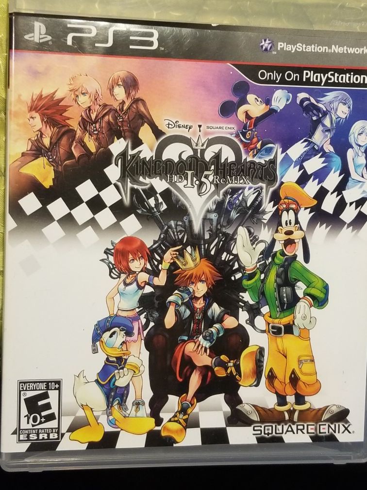 Ps3 KINGDOM HEARTS