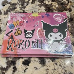 Kuromi-themed eyeshadow palette 