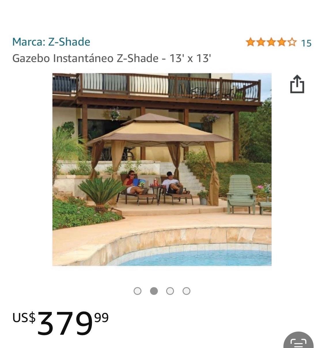 Z shade 13 x 13 top
