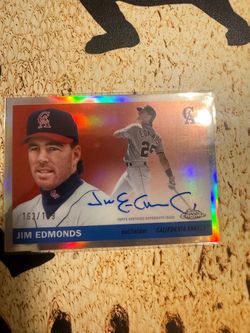 Jim Edmonds #163/199 Autograph card