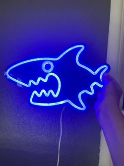 Neon shark light