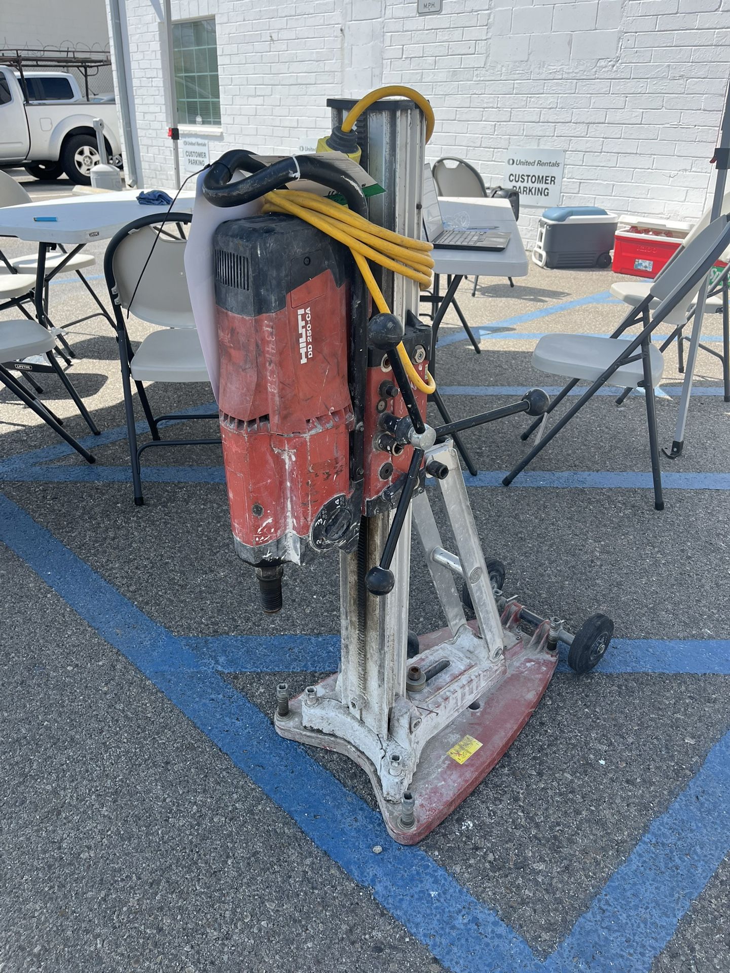 Hilti Electric Core Drill w/ Stand 