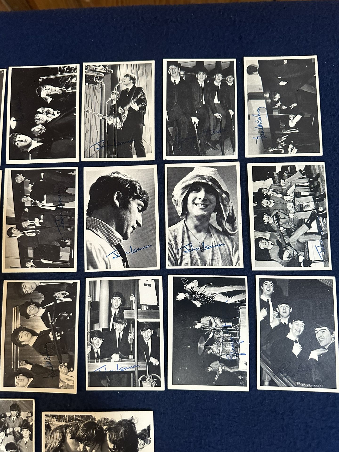 rare beatles trading cards RARE Vintage 1964 Topps Beatles Black & White 2nd Series Trading Cards