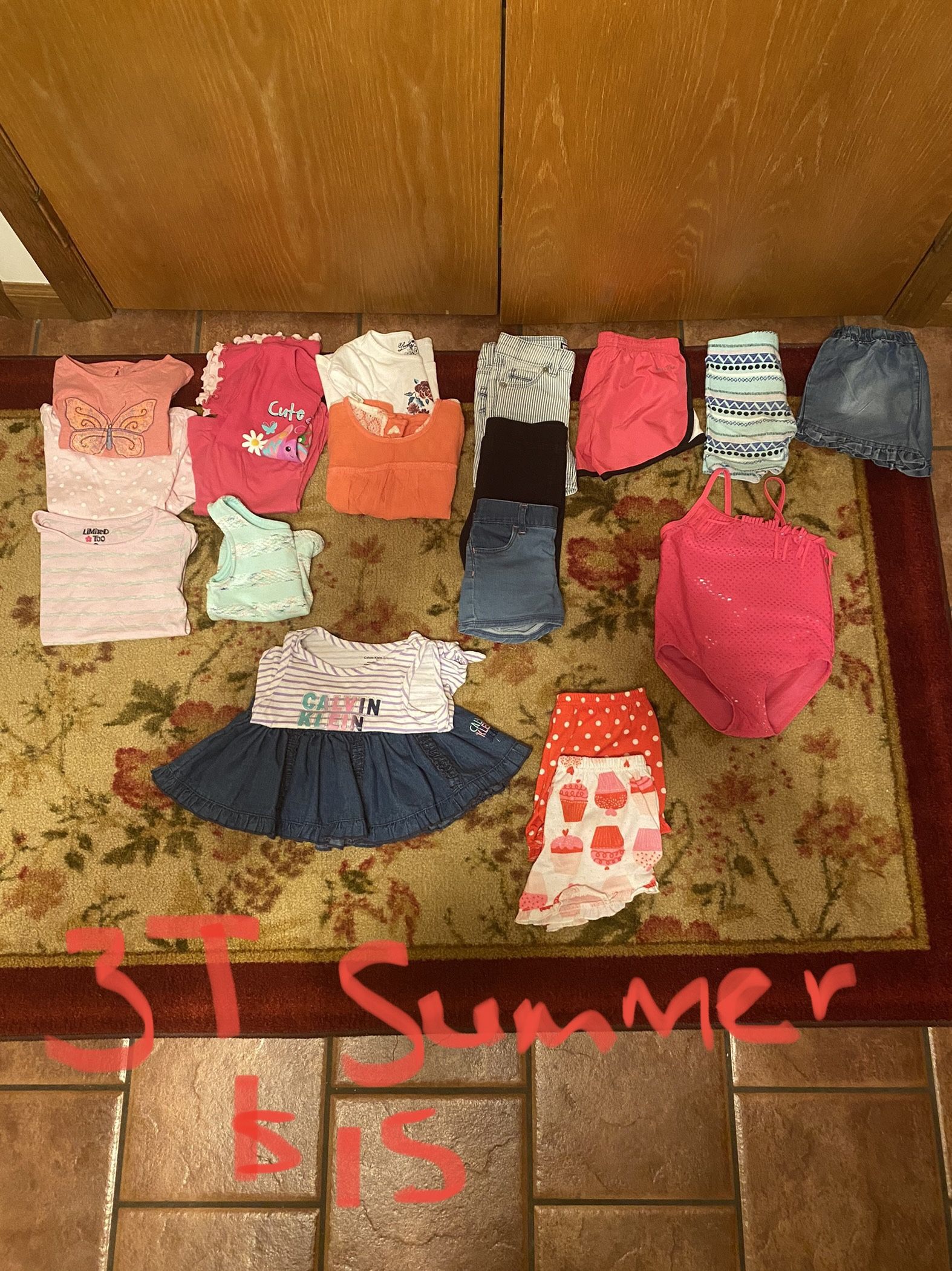 Girls 3T Summer Clothes