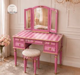 Vintage French Provincial style Vanity