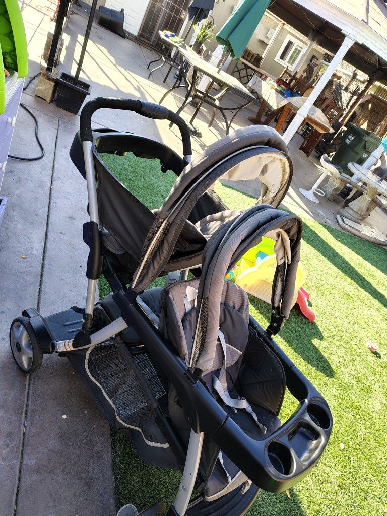 graco double stroller