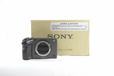 Sony FX3 full frame mirrorless cinema camera