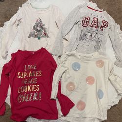 Girls Long Sleeve Tops Size 6