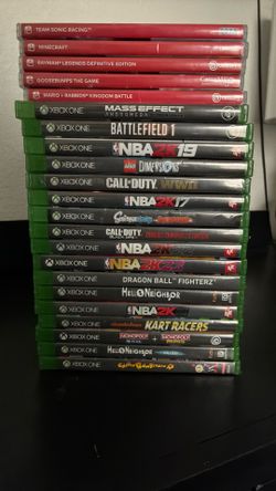 Xbox 1S games & Switch games