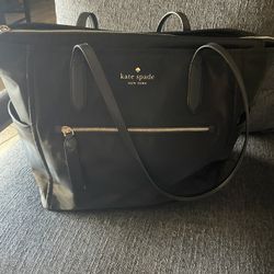 Kate Spade nylon black tote/purse