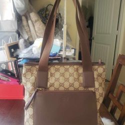 Authentic Vintage GUCCI GG Tote Bag - USED(PRE-LOVED)