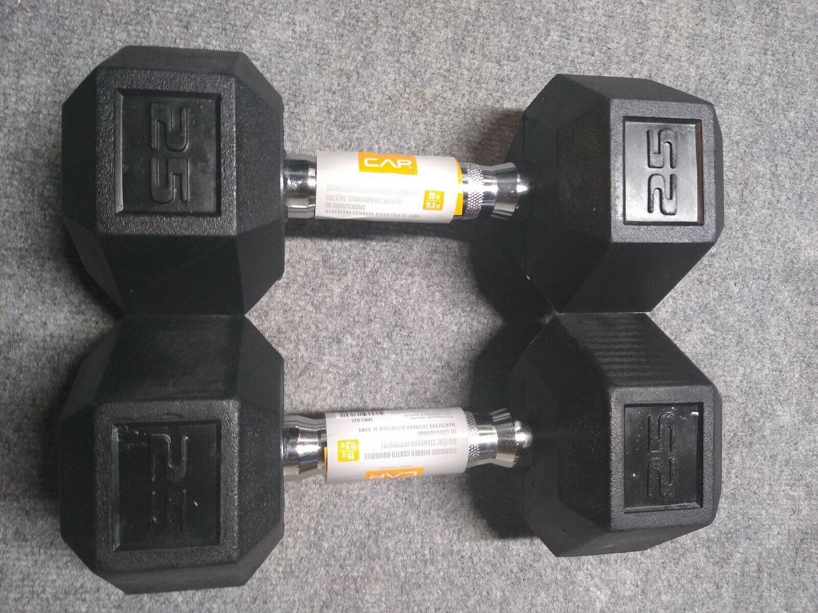 25 Lbs Dumbell Set 