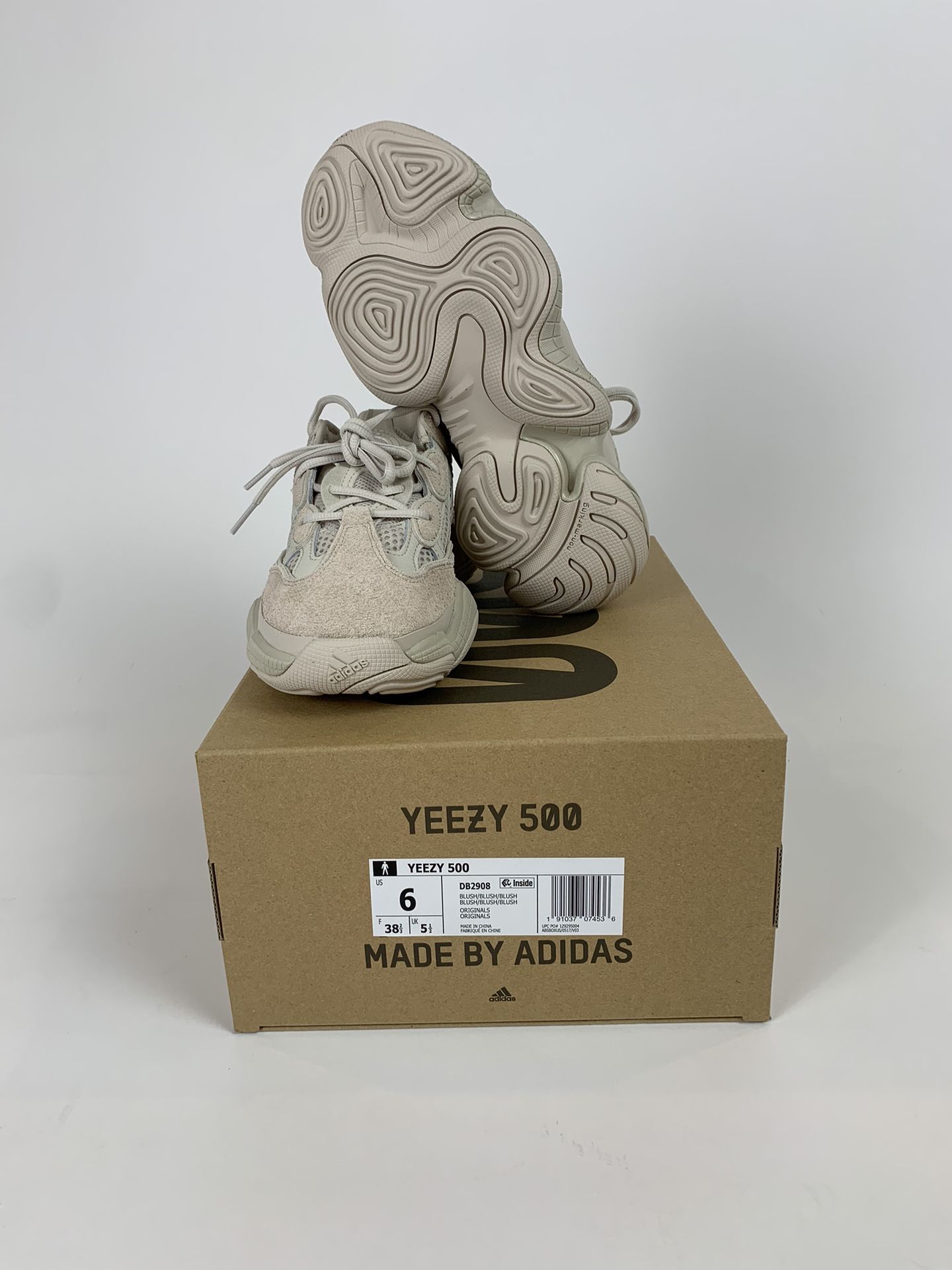 adidas gazelle silver green womens ADIDAS Yeezy 500 sneakers, Size US 6, UK 5.5