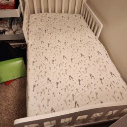 Toddler Bed and Mattress