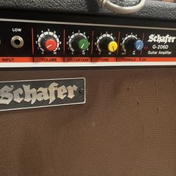 Vintage Schafer Guitar Amp 