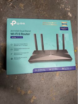 TP-Link Archer AX1450 Dual-Band Wi-Fi 6 Router – Used