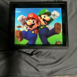 mario picture frame