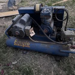 Electric aircompressor and pressure pod