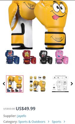 Used Jayefo Kids Boxing Gloves