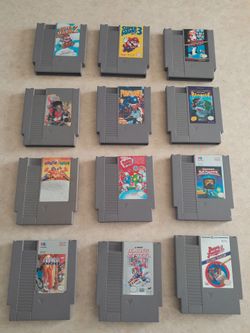 Nintendo NES Authentic Games RARE