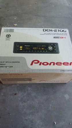 Used pioneer deck