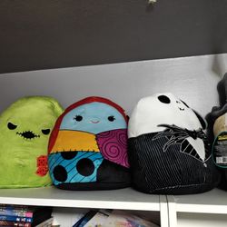 Nightmare Before Christmas Squishmallows FULL SET 2021 OG
