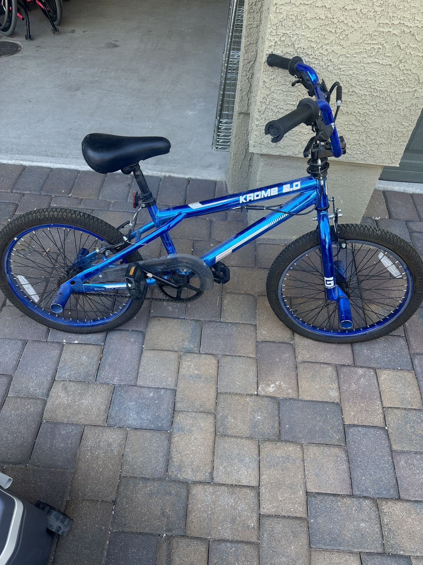 Genesis Krome Blue Bike