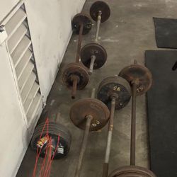 Gym Bar Bell Weight Plates