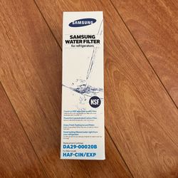 NWT Samsung Water Filter For Refrigerators Replacement Cartridge DA29-00020B