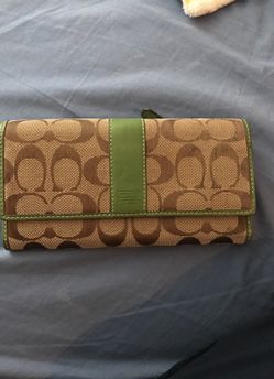 Coach wallet