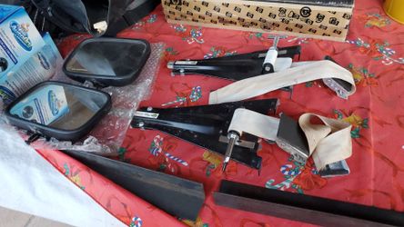 Adjustable truck mirrors