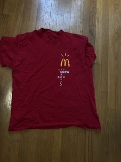 Travis Scott X mcdonald work tee