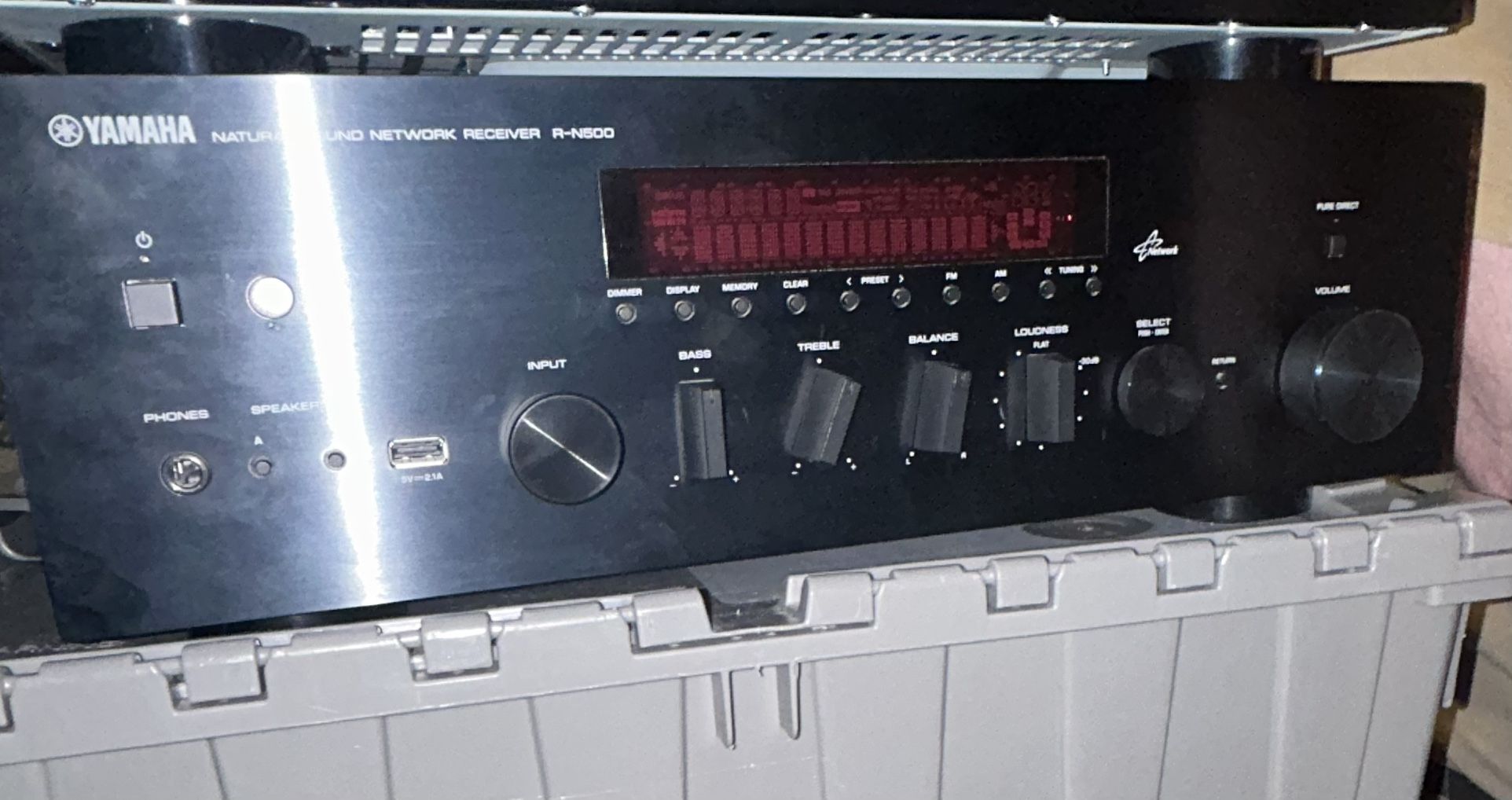 Yamaha R-N500 2 Channel HiFi Stereo Receiver W/ Remote